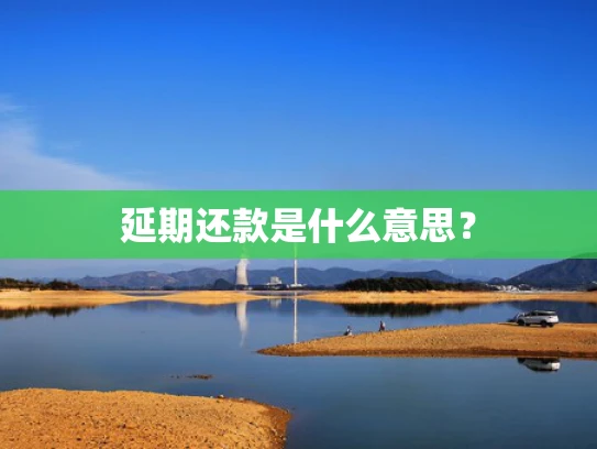 延期还款是什么意思？