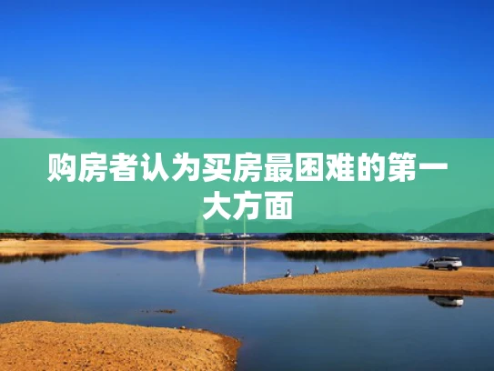 购房者认为买房最困难的第一大方面