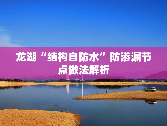 龙湖“结构自防水”防渗漏节点做法解析